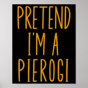 Poster Pierogi Polska Polônia Funny Comida Dumplee