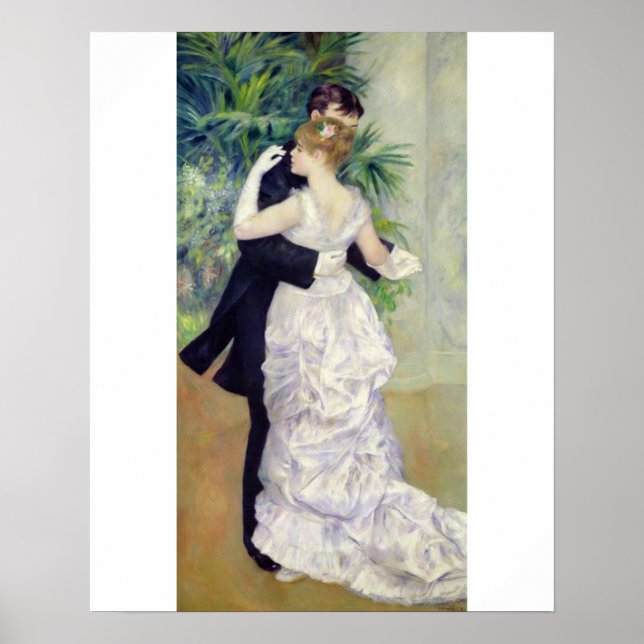 Poster Pierre A Renoir | Dança na cidade (Frente)
