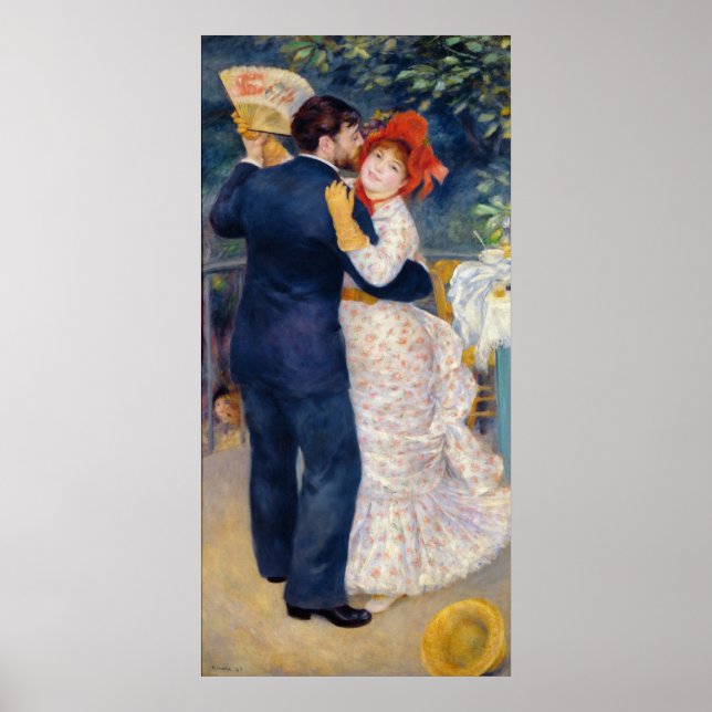 Poster Pierre A Renoir | Dança no país (Frente)