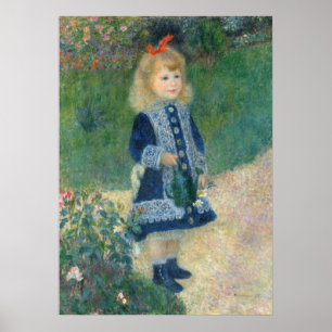 Póster Pierre A Renoir   Garota com lata de água