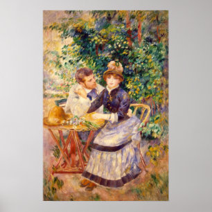 Póster Pierre A Renoir In the Garden