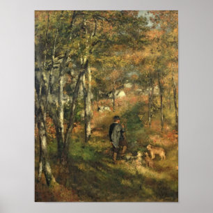 Poster Pierre A Renoir Jules Le Coeur na Floresta