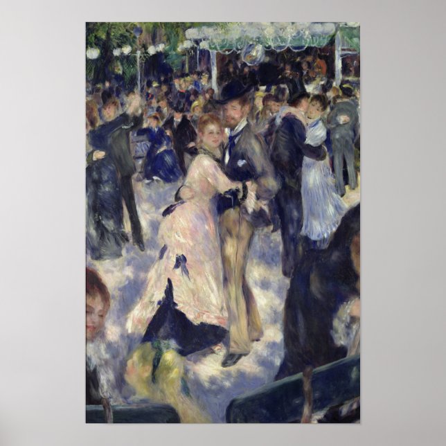 Póster Pierre A Renoir | Le Moulin de la Galette (Frente)