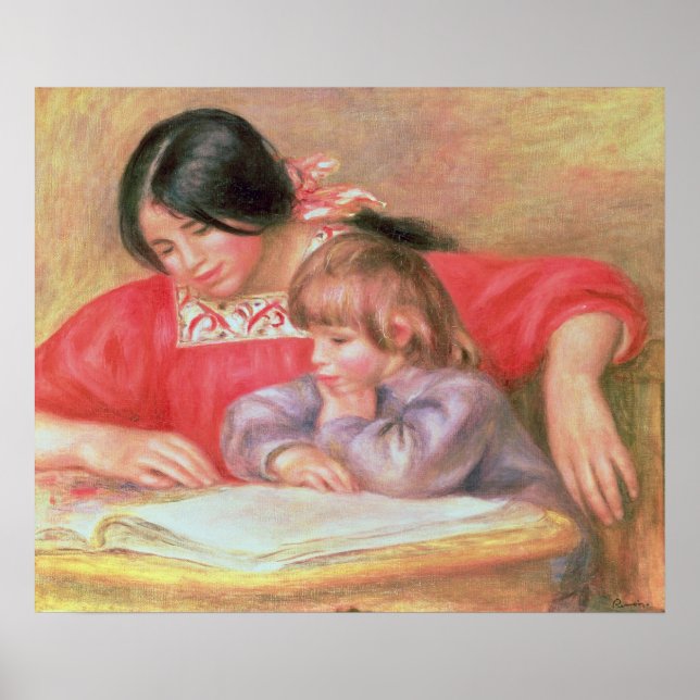 Poster Pierre A Renoir | Leontine e Coco (Frente)