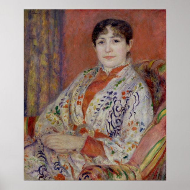 Poster Pierre A Renoir | Madame Heriot (Frente)