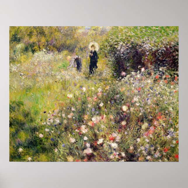 Póster Pierre A Renoir | Paisagem de Verão (Frente)
