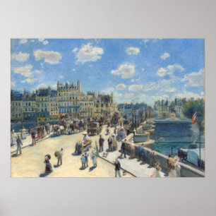Poster Pierre A Renoir   Pont Neuf, Paris