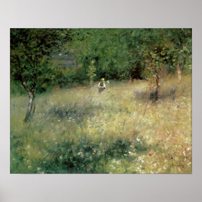 Poster Pierre A Renoir | Primavera em Chatou (Frente)