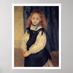 Póster Pierre A Renoir Retrato de Mademoiselle Legrand