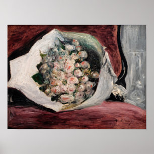 Poster Pierre-Auguste Renoir - Buquê em caixa