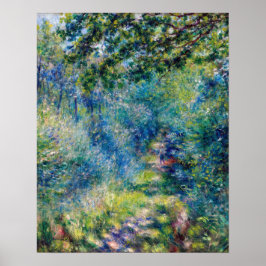 Poster Pierre-Auguste Renoir - Caminho na Floresta