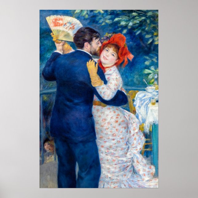 Poster Pierre-Auguste Renoir - Dança no Campo (Frente)