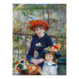 Póster Pierre-Auguste Renoir duas irmãs CC0524