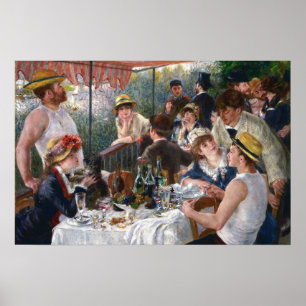 Poster Pierre-Auguste Renoir - Luncheon do Partido Barco