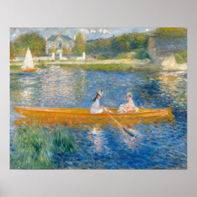Poster Pierre-Auguste Renoir - O Escaler (Frente)