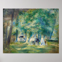 Poster Pierre-Auguste Renoir - O Partido na Nuvem Santo