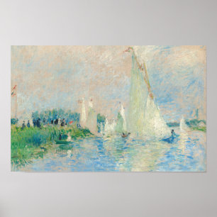 Poster Pierre-Auguste Renoir - Regata em Argenteuil