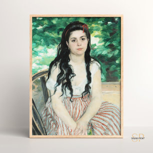 Poster Pierre-Auguste Renoir Summer 1868 Pintura