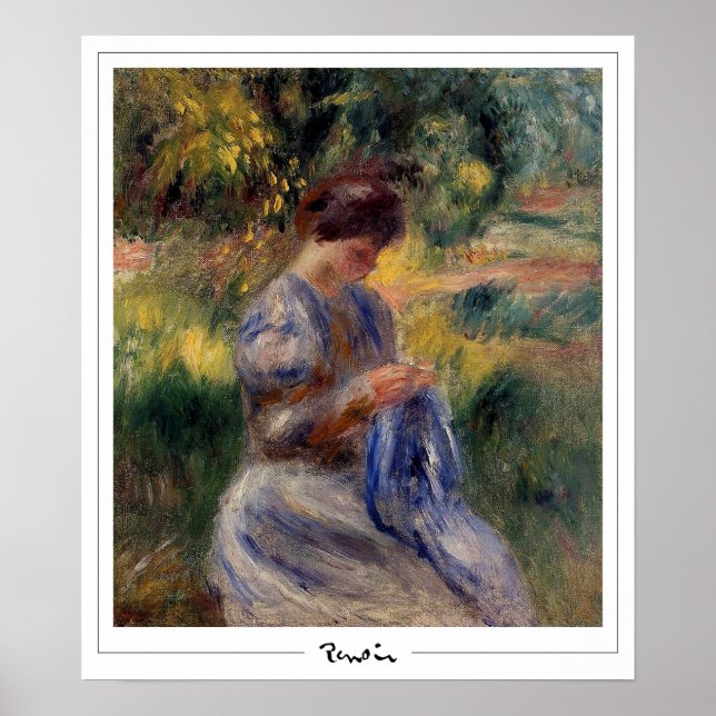 Poster Pierre-Auguste Renoir Zedign Cartaz de Arte #360-2 (Frente)