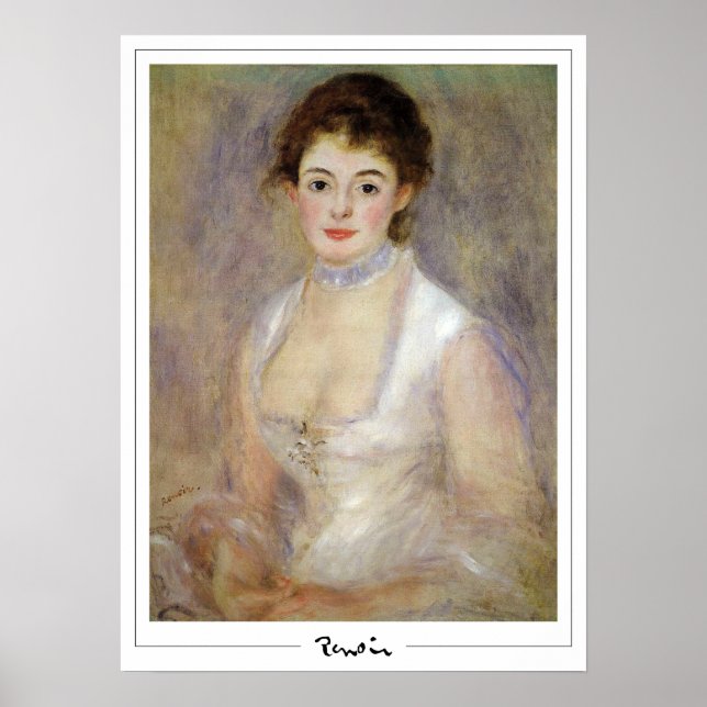 Poster Pierre-Auguste Renoir Zedign Cartaz de Arte #432-3 (Frente)
