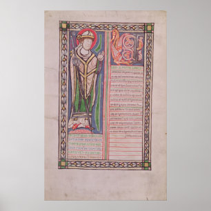 Póster Pierre Lombard Bishop de Paris