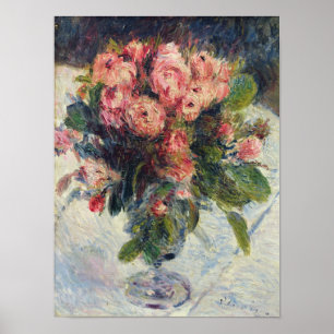 Póster Pierre Musgo-Rosas de Renoir um  