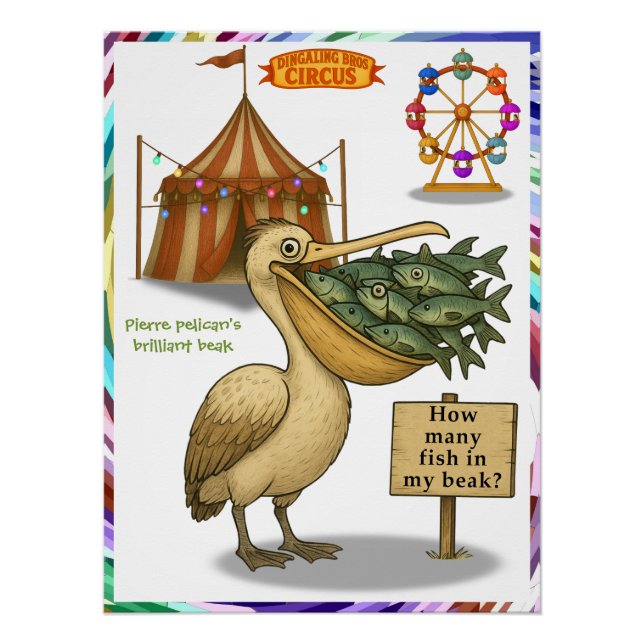 Póster Pierre pelican's brilliant beak (Frente)