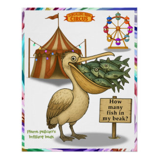 Póster Pierre pelican's brilliant beak