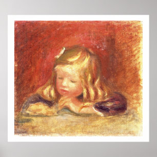 Póster Pierre um Coco de Renoir   na mesa