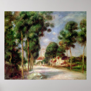 Poster Pierre um Renoir   a estrada a Essoyes