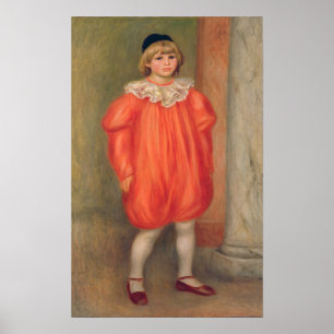 Póster Pierre um Renoir   Claude Renoir em um traje do