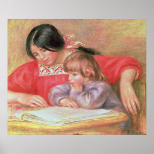 Poster Pierre um Renoir   Leontine e Cocos