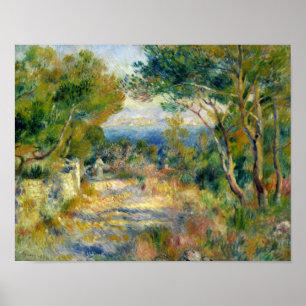 Poster Pierre um Renoir   L'Estaque