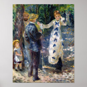 Póster Pierre um Renoir   o balanço