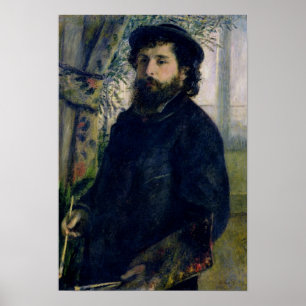 Poster Pierre um retrato de Renoir   de Claude Monet