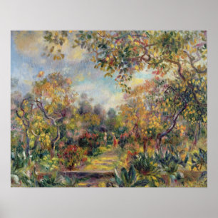 Poster Pierre uma paisagem de Renoir   em Beaulieu
