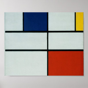 Poster Piet Mondrian Modern Art