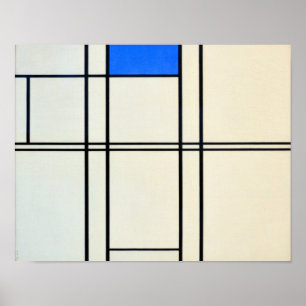 Póster Piet Mondrian Modern Art