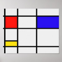 Piet Mondrian Modern Art