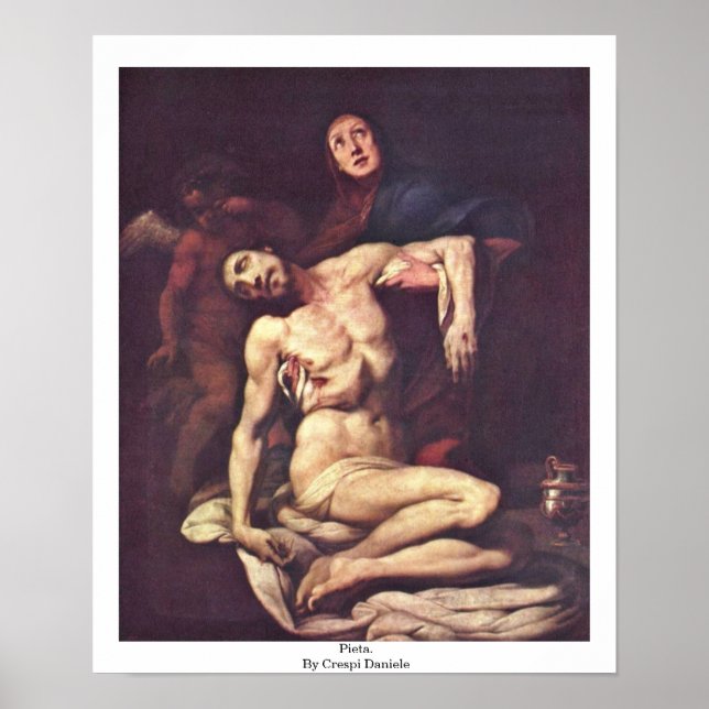Poster Pieta. Por Crespi Daniele (Frente)