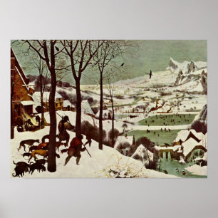 Póster Pieter Bruegel Elder - The Hunters in the Snow