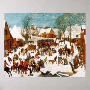 Póster Pieter Bruegel o Pessoa-Massacre dos Innocents