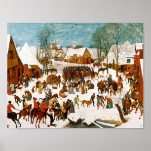 Póster Pieter Bruegel o Pessoa-Massacre dos Innocents