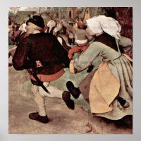 Pieter Bruegel, o Velho - A dança camponesa