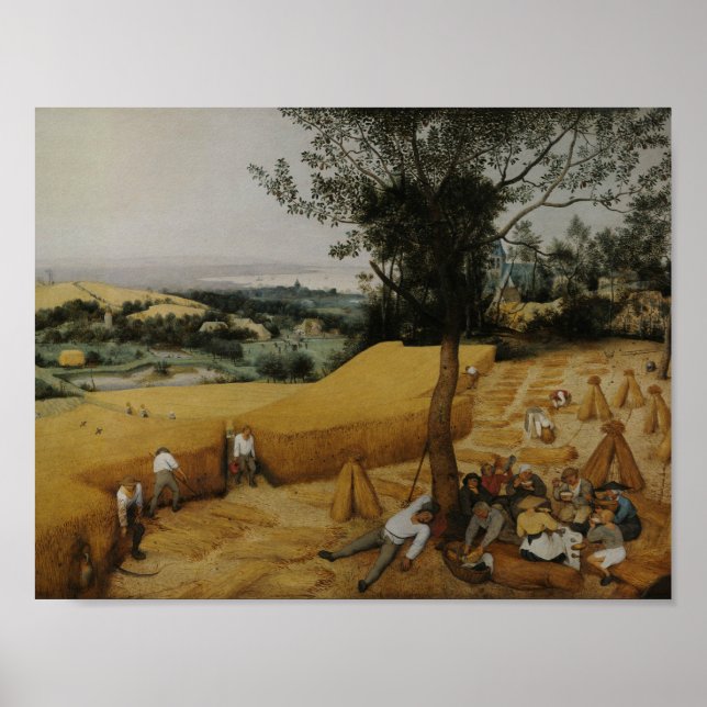 Póster Pieter Bruegel, o Velho - Os Harvesters (Frente)