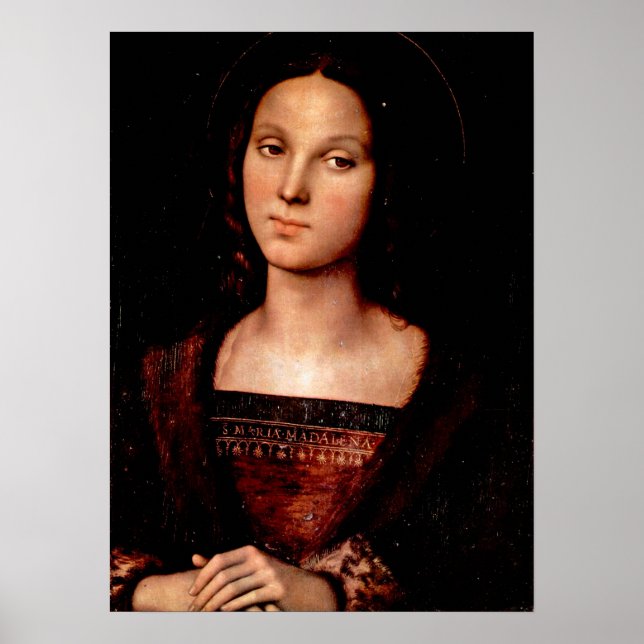 Poster Pietro Perugino - Rua Mary Magdalene (Frente)