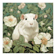 Pig Floral Branco