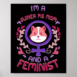 Poster Pig Mãe Oferece Feminismo Fúria Feminista