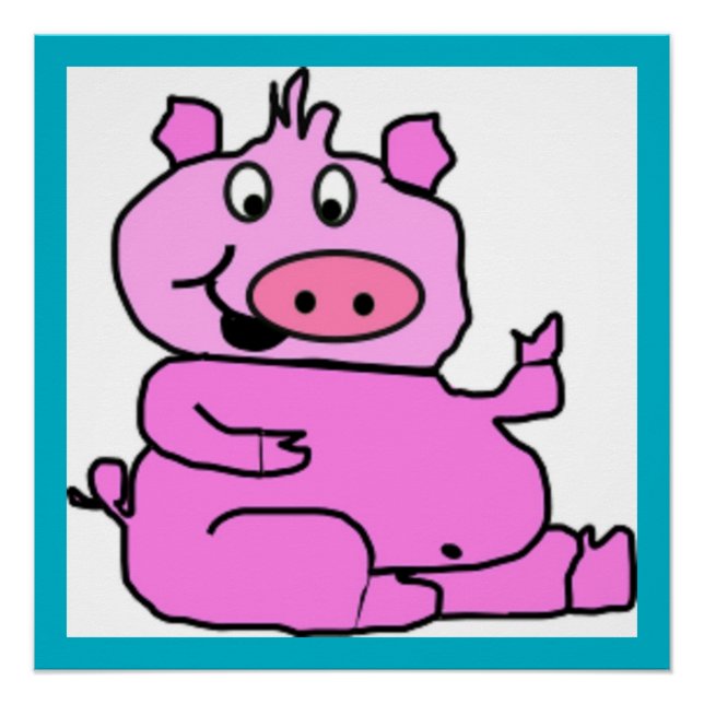 Póster PIGGY bobo (Frente)