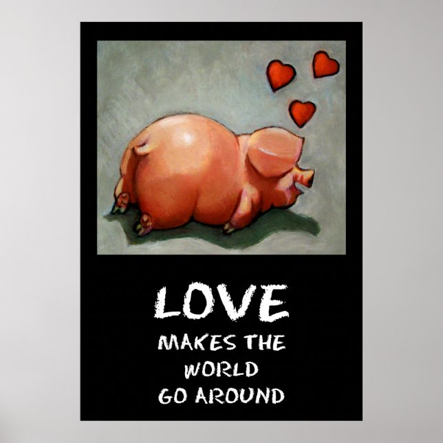 POSTER PIGGY LOVE (Frente)